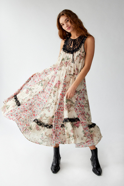 UO Brandy Lace Midi Dress | Urban Outfitters