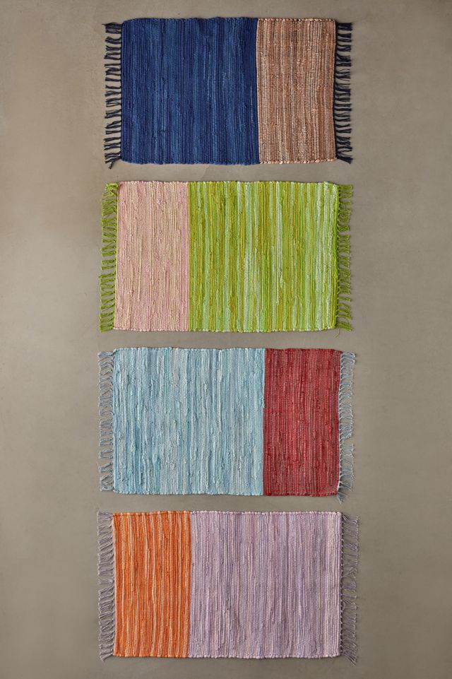 Urban Renewal Remnants Colorblock Chindi Rug #4