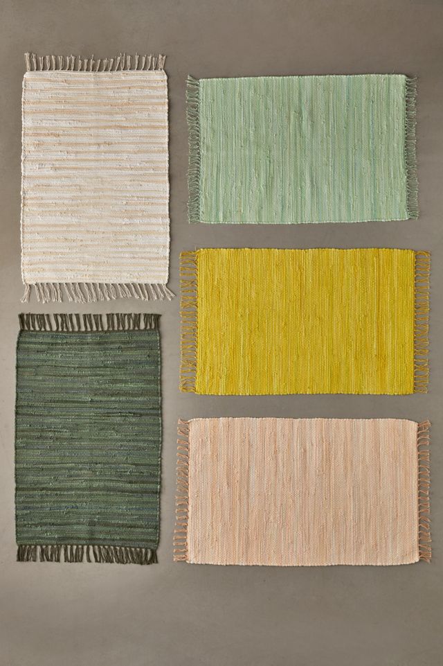 ReMADE By UO Remnants Solid Chindi Rug #3