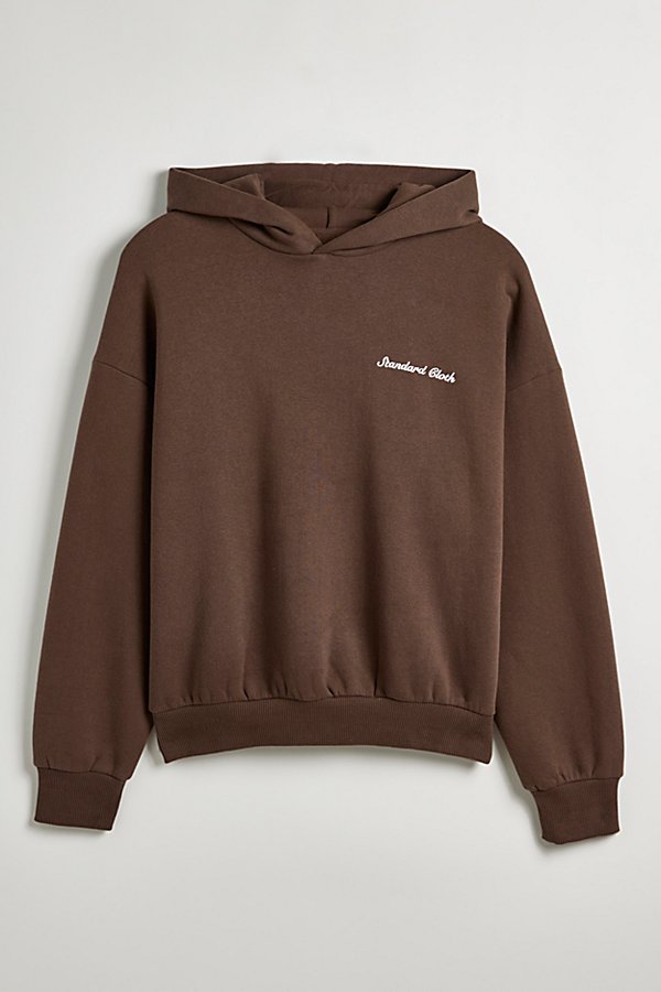 Standard Cloth Foundation Hoodie Sweatshirt In Brown