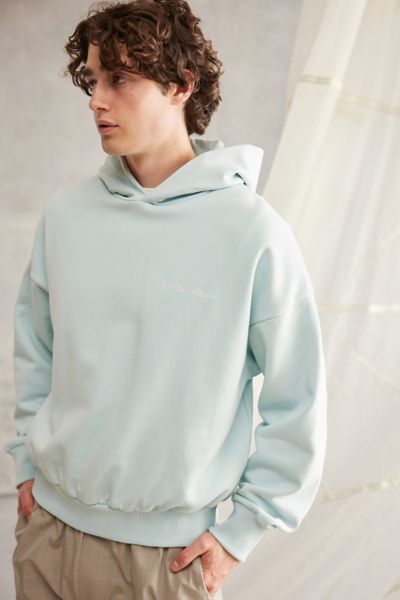 Shop Standard Cloth Foundation Hoodie Sweatshirt In Starlight Blue, Men's At Urban Outfitters