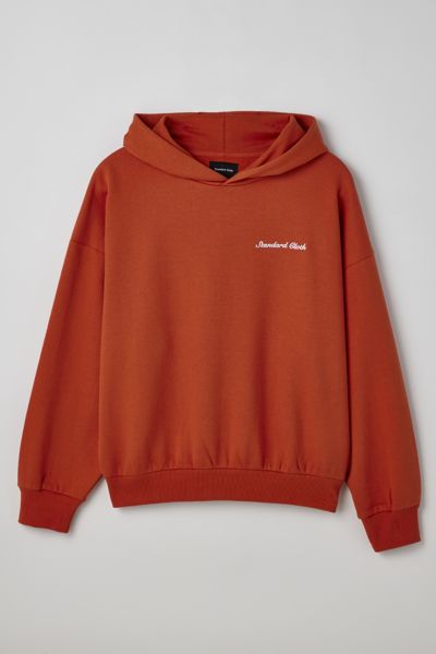 Standard Cloth Foundation Hoodie Sweatshirt In Bright Red