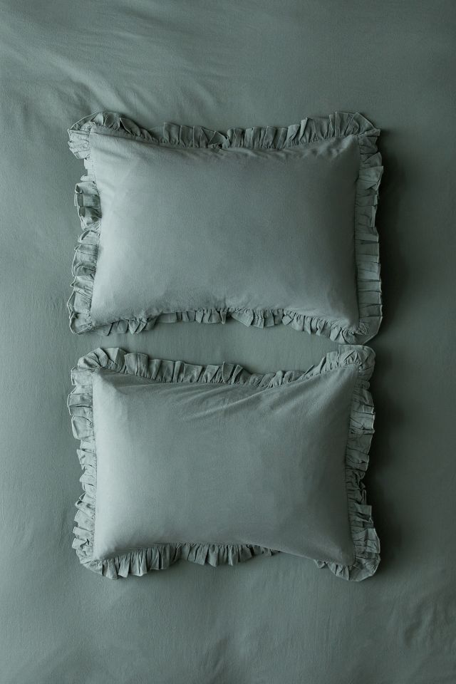 Cottage Ruffle Sham Set #1