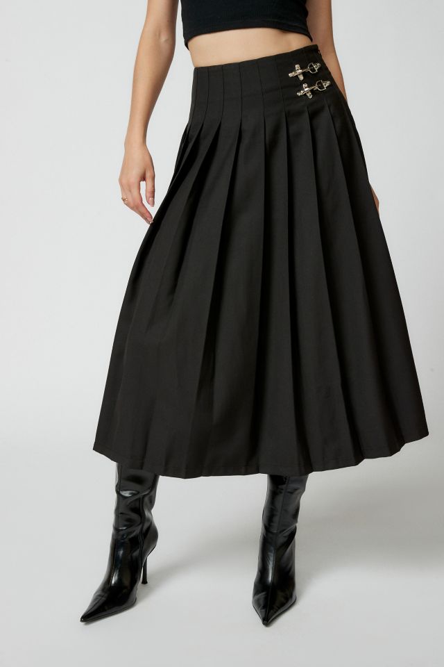 Lioness Fame Pleated Midi Skirt #1