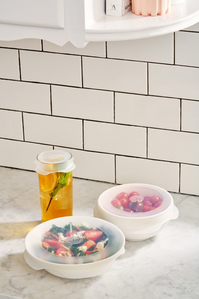 W&P Reusable Silicone Stretch Lid - Set of 6 - Thumbnail 2