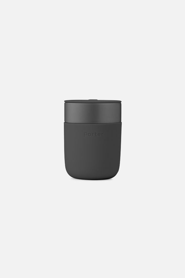 Slate Grey Ceramic Mug with Silicone Sleeve, 12 oz