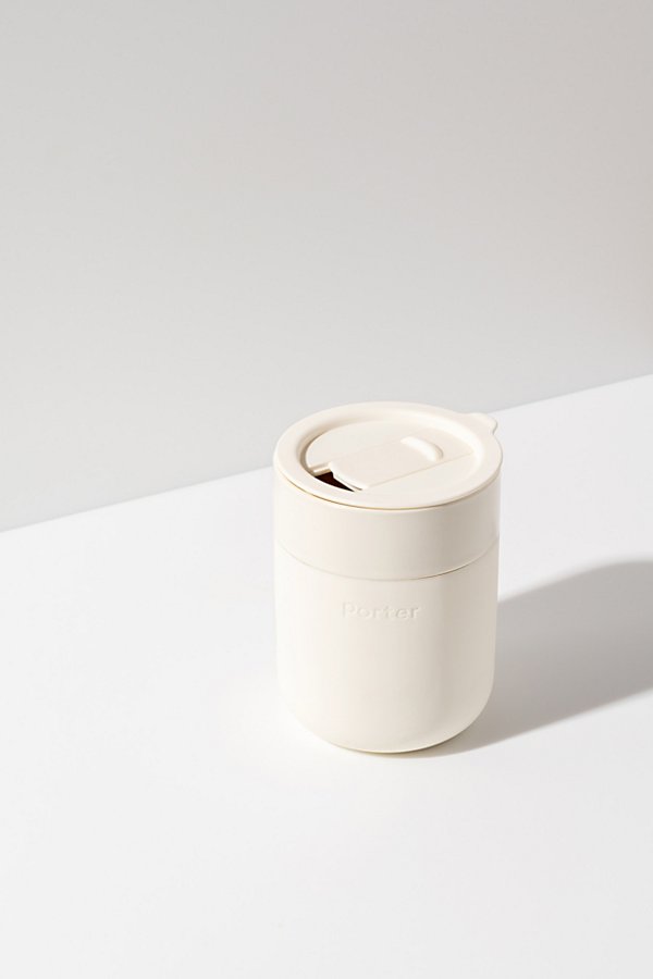W & P Porter 12 oz Ceramic Mug In White