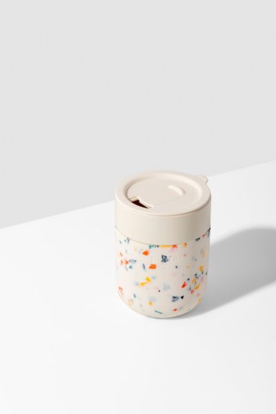 W & P Porter 12 oz Ceramic Mug In Terrazzo Cream