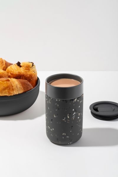 W & P Porter 16 oz Ceramic Mug In Terrazzo Charcoal