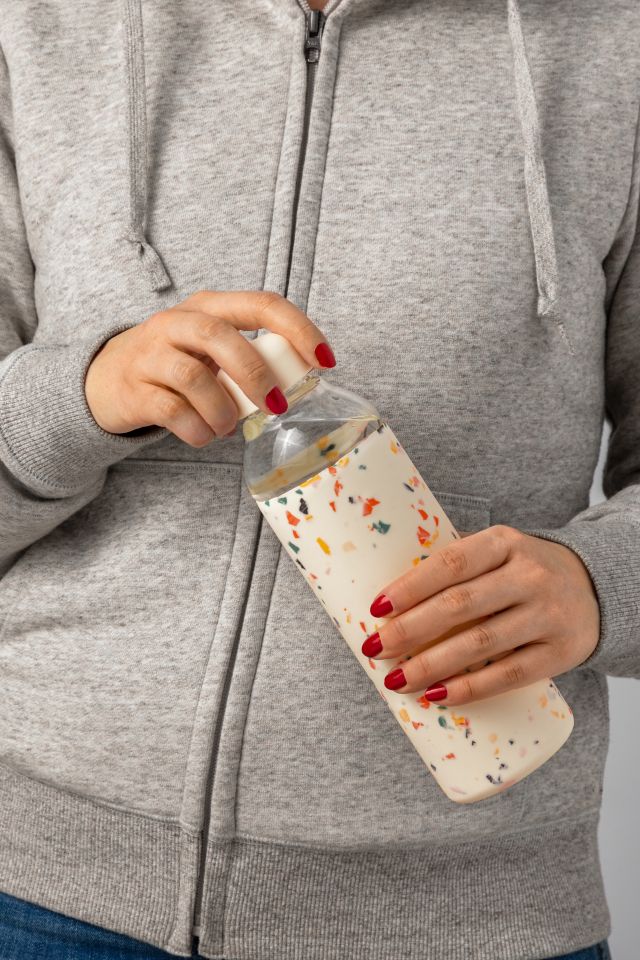 Porter Water Bottle - Terrazzo Cream - W&P