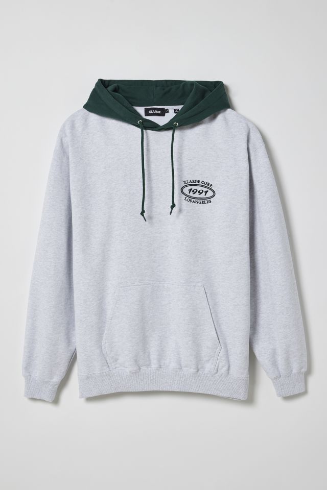 XLARGE Two Tone Hoodie Sweatshirt | Urban Outfitters Canada