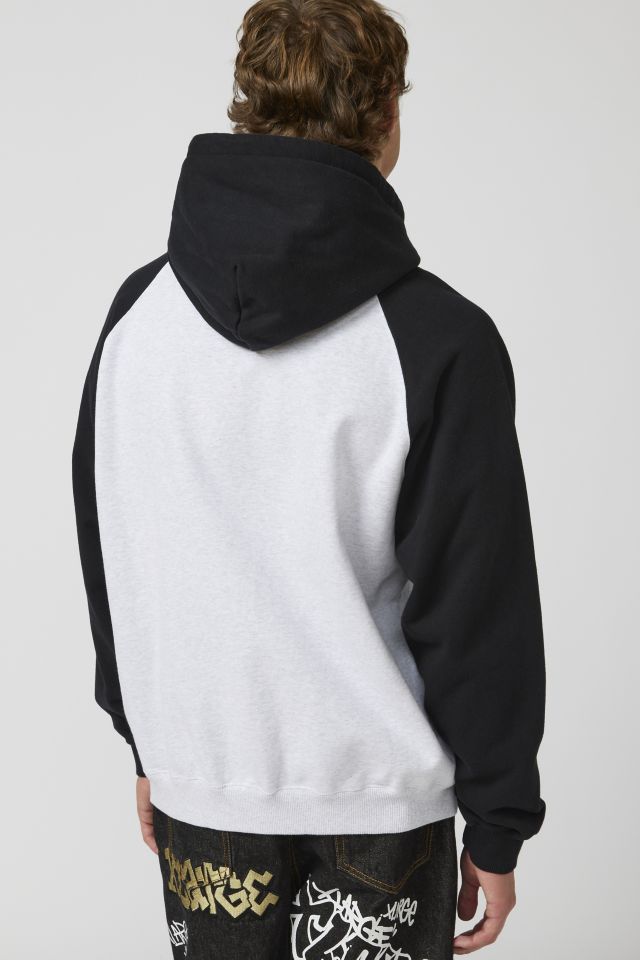 XLARGE Pitbull Raglan Hoodie Sweatshirt | Urban Outfitters