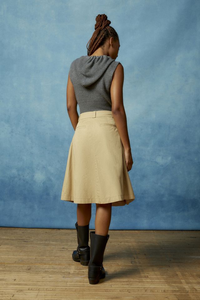 BDG Fern Pleated Midi Skirt #5