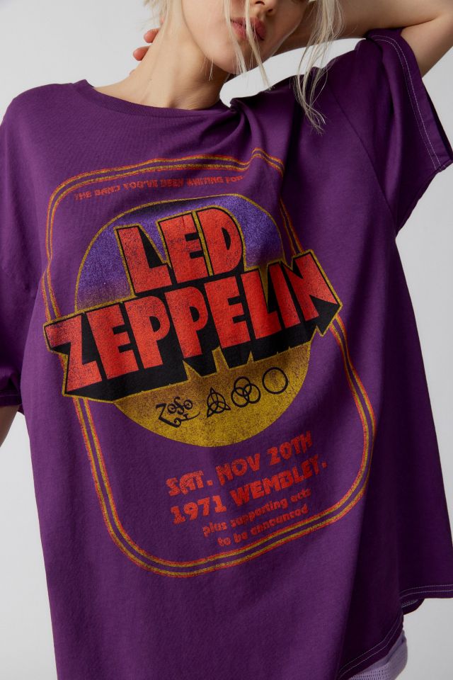 Led Zeppelin Oversized T-Shirt Dress #2