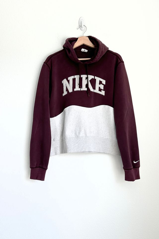 reworked nike hoodie