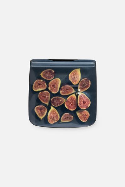 W & P Porter 34 oz Silicone Reusable Sandwich Bag In Charcoal