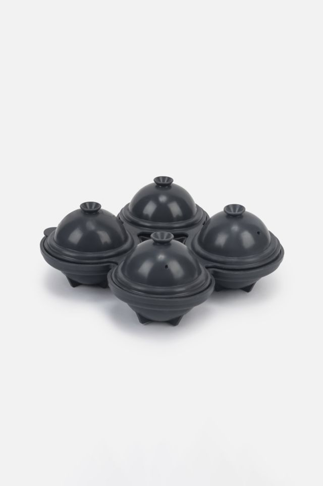 Petal Charcoal Silicone Cocktail Ice Mold