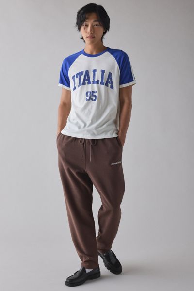 Standard Cloth Foundation Reverse Terry Sweatpant In Chocolate, Men's At Urban Outfitters In Chocolate