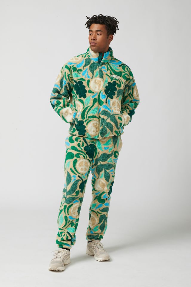 Parks Project UO Exclusive Peace Leaves Fleece Mock Neck