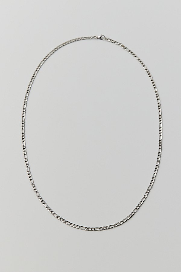 Urban Outfitters Figaro Chain 28" Necklace In Silver, Men's At