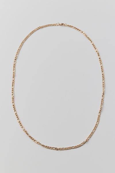 Urban Outfitters Figaro Chain 28" Necklace In Gold, Men's At