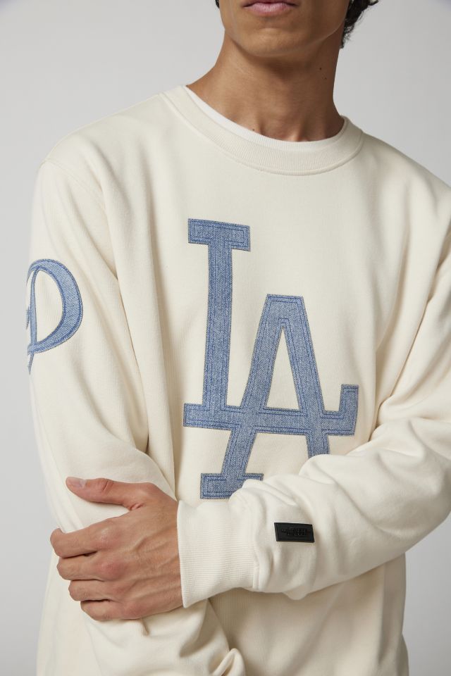 Pro Standard Los Angeles Dodgers Varsity Blues Crew Neck Sweatshirt #4