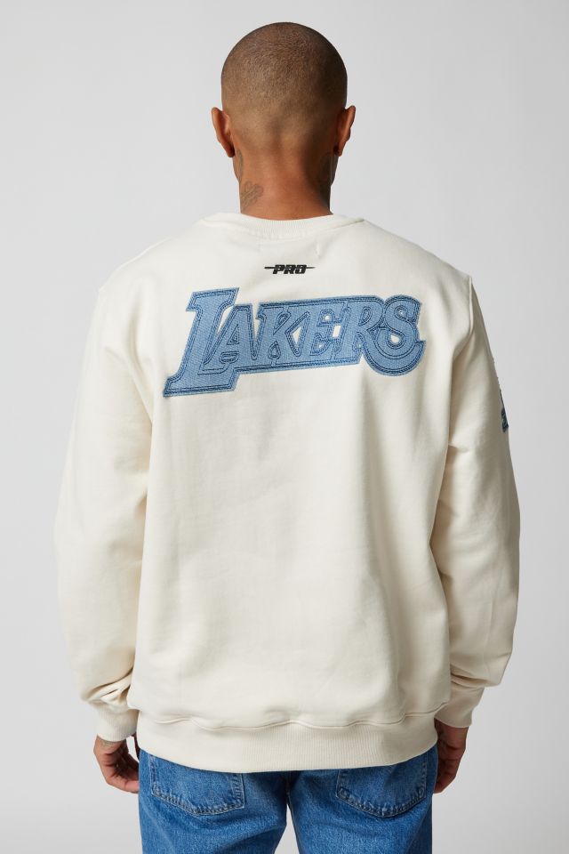 Pro Standard Los Angeles Lakers Varsity Blues Crew Neck Sweatshirt