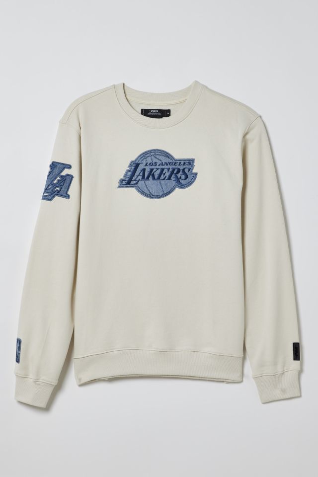 Chandail molletonné ras du cou Los Angeles Lakers Varsity Blues Pro Standard #1