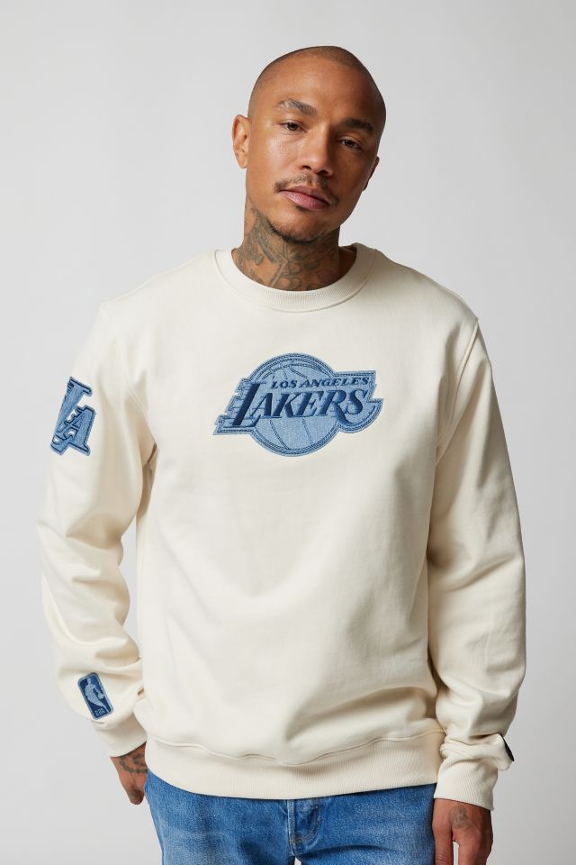 Chandail molletonné ras du cou Los Angeles Lakers Varsity Blues Pro Standard #2