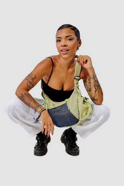 Baboon To The Moon Crescent Crossbody Bag In Circuit, Women's At Urban Outfitters