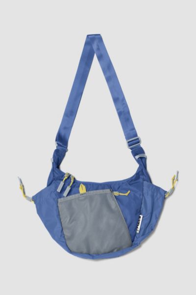 BABOON TO THE MOON CRESCENT CROSSBODY BAG IN BLUE, WOMEN'S AT URBAN OUTFITTERS 