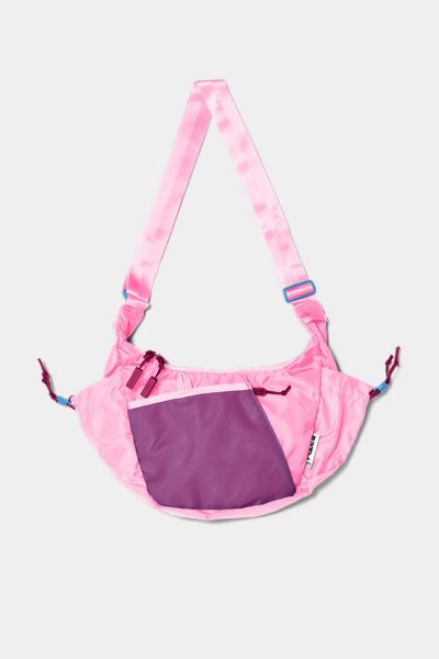 Baboon to The Moon Crescent Crossbody Bag in Flamingo Pink, Women's at Urban Outfitters