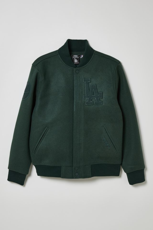 Pro Standard Los Angeles Dodgers Neutral Varsity Jacket #1