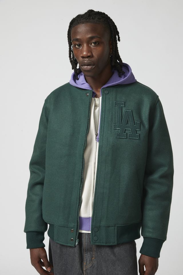 Pro Standard Los Angeles Dodgers Neutral Varsity Jacket #2