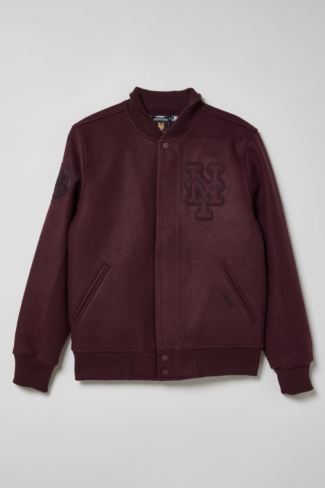 Pro Standard New York Mets Neutral Varsity Jacket #1