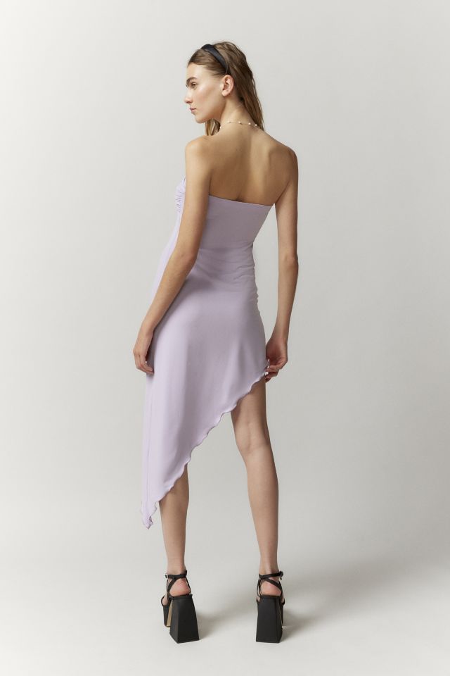 UO Y2K Asymmetrical Midi Dress #3