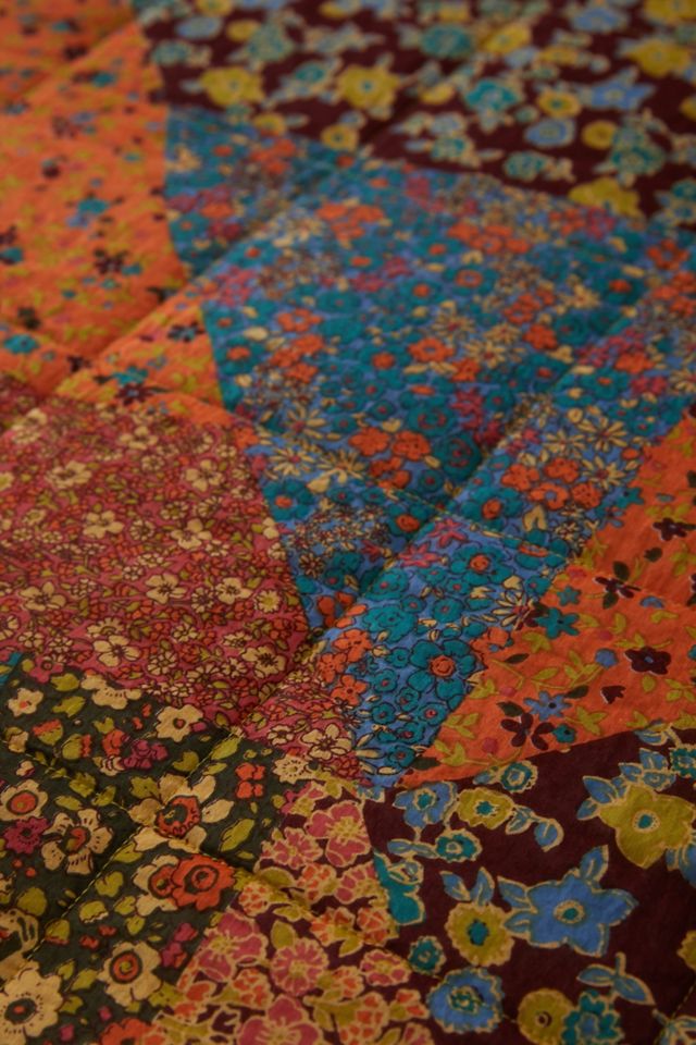 Courtepointe Florale Patchwork Bonnie #3