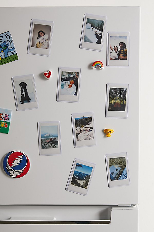 Urban Outfitters Instax Uo Exclusive Mini Picture Sleeve Magnet - Set Of 10 In White At