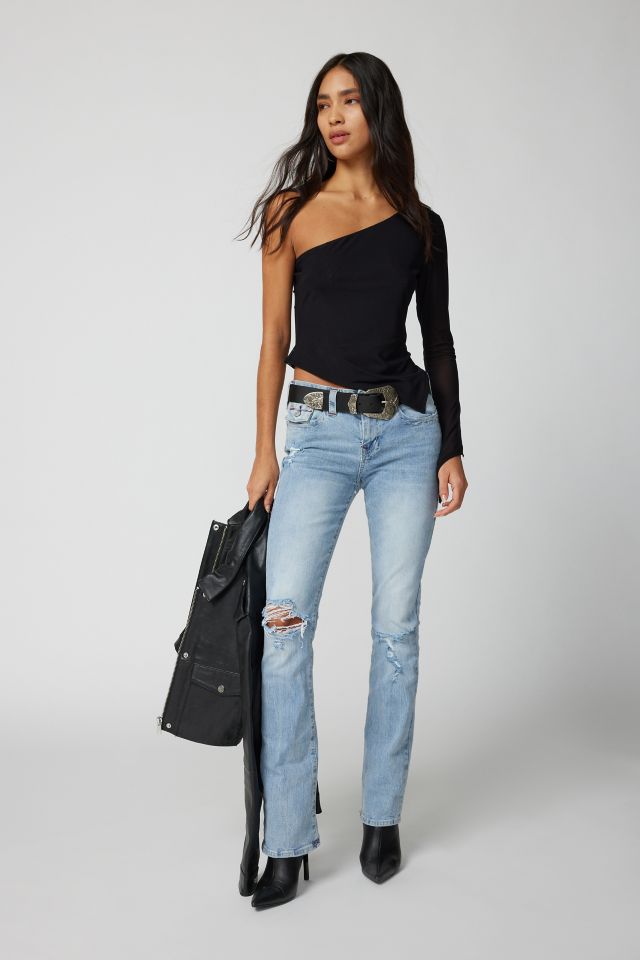 Mid-Rise Bootcut Jean