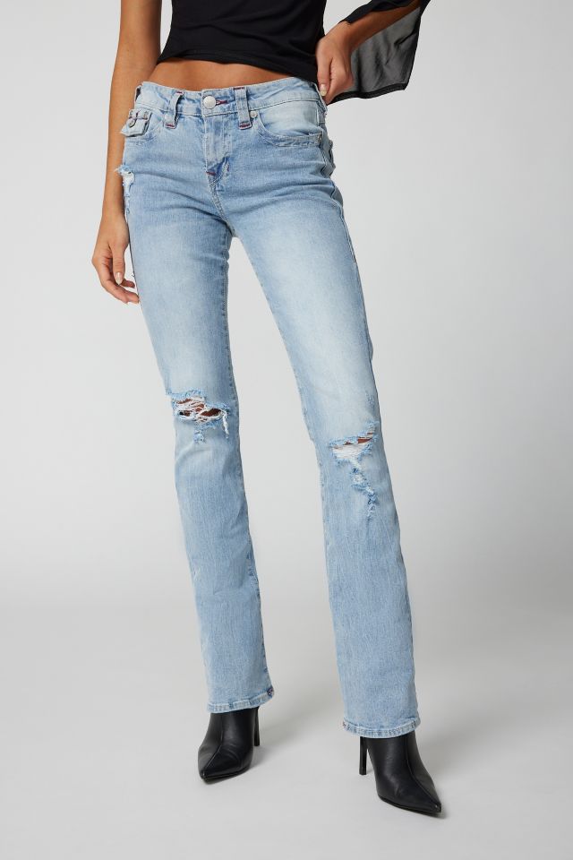 True Religion Becca Mid-Rise Bootcut Jean - Mimosa