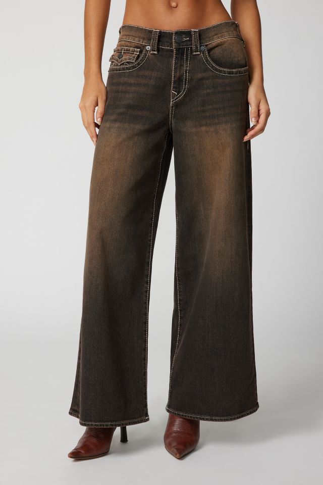 True Religion UO Exclusive Jessie Baggy Jeans Jambe Large #1