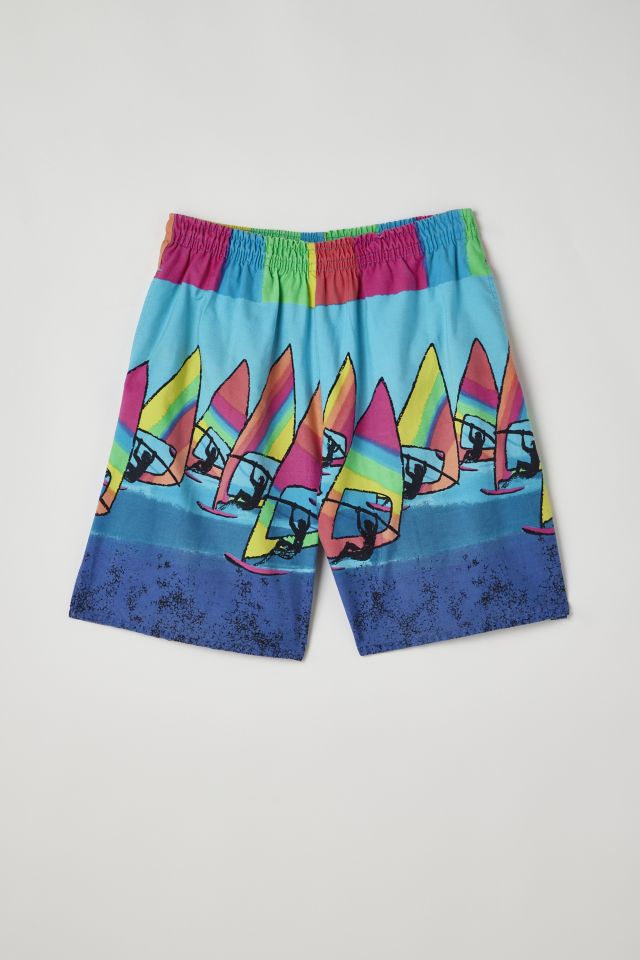 Vintage Rainbow Boat Short | Urban Outfitters