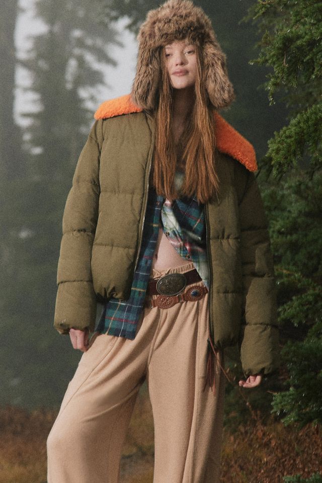 Urban outfitters store puffer jacket