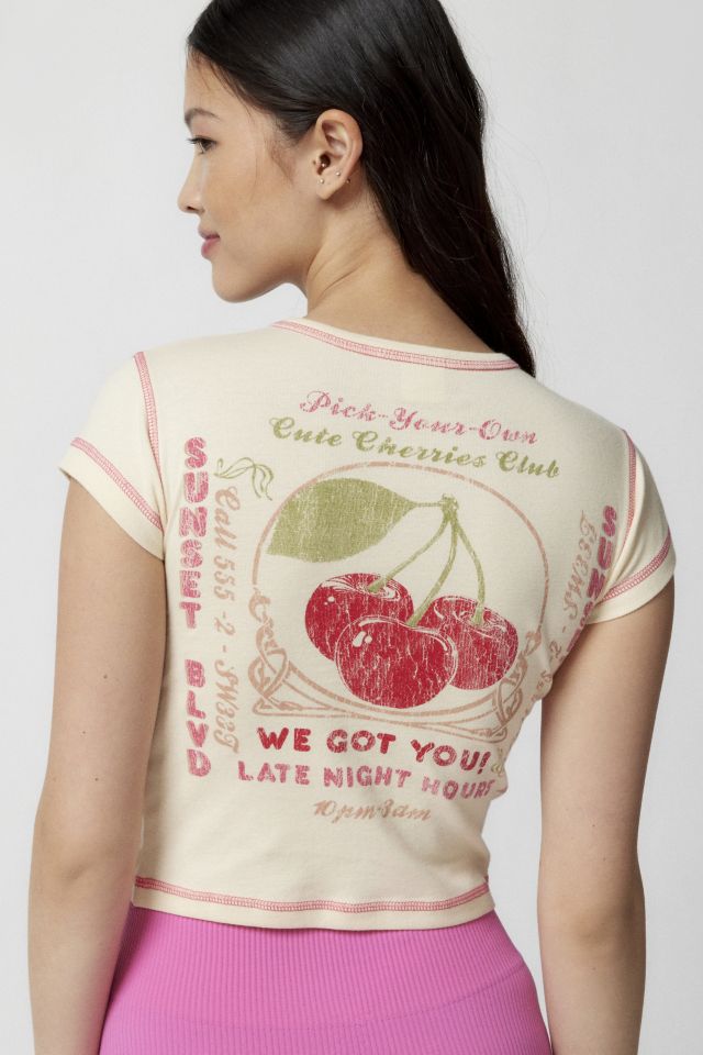 Cherry Baby Tee, Sorority Apparel