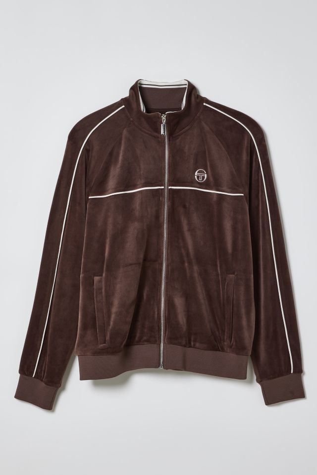 Sergio tacchini velour suit clearance