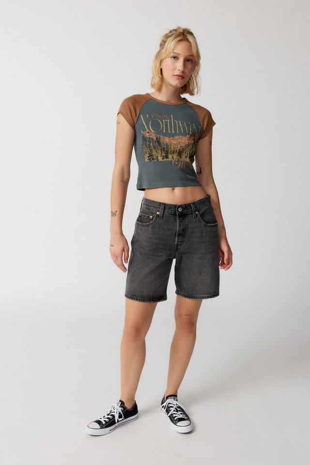 Pacific Northwest Raglan Baby Tee #1