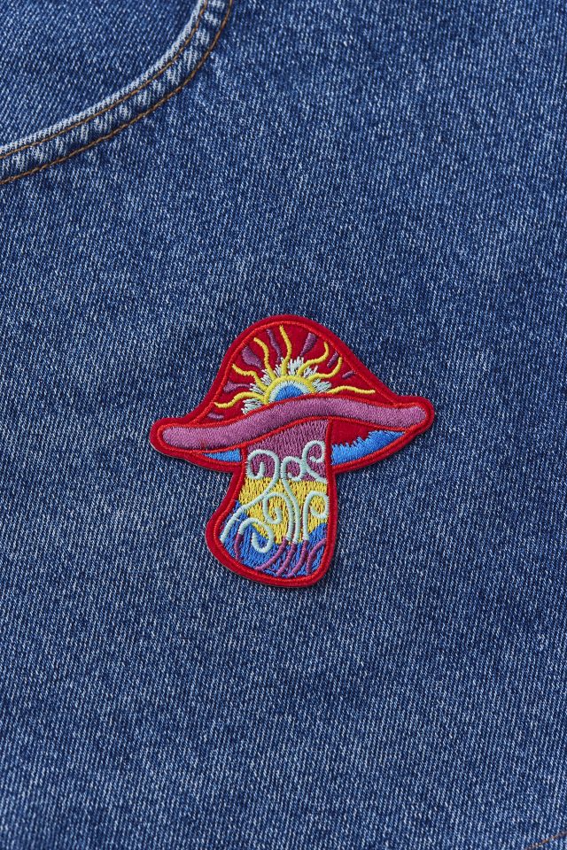 Mushroom Iron-On Patch #1