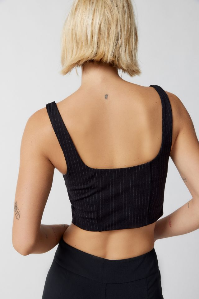 Silence + Noise Reina Lace-Up Top #5