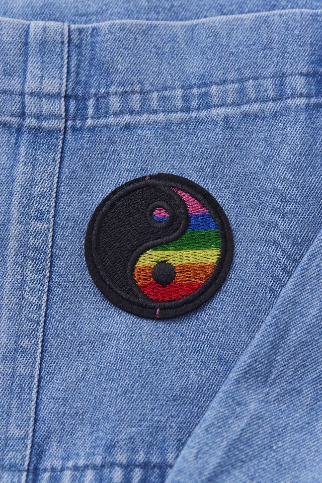 Yin Yang Iron-On Patch #1