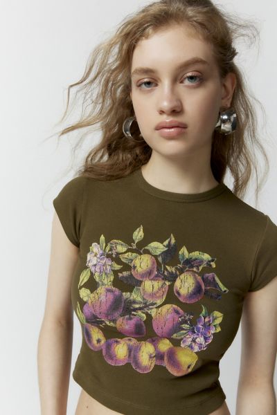 Vintage Peaches Baby Tee | Urban Outfitters